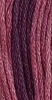 The Gentle Art Sampler Threads Series ~ Red Plum # 0860